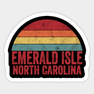 Vintage Emerald Isle North Carolina Sticker